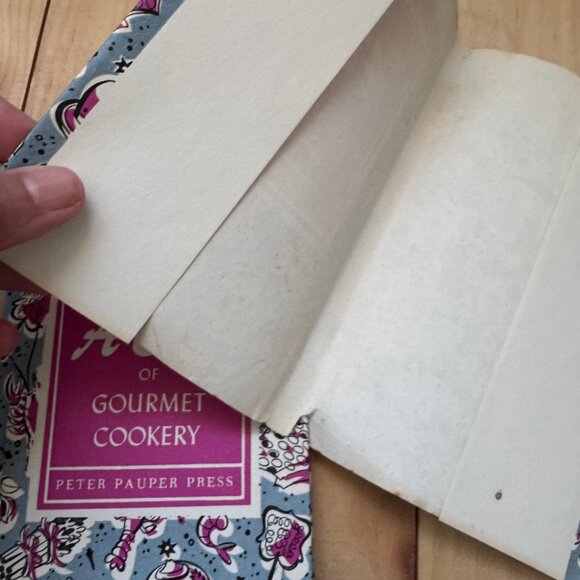 1956 The ABC of Gourmet Cookery Peter Pauper Press Hardcover Vintage - Picture 5 of 7